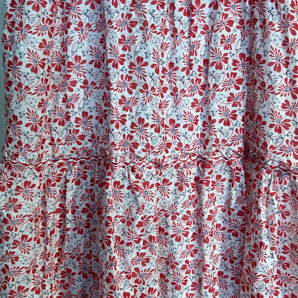 Max Studios Floral Ruffled Tank Dress - Picture 3 of 8
